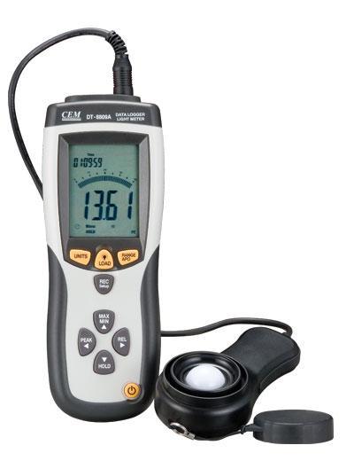 Luxometro digital - Data logger light meter