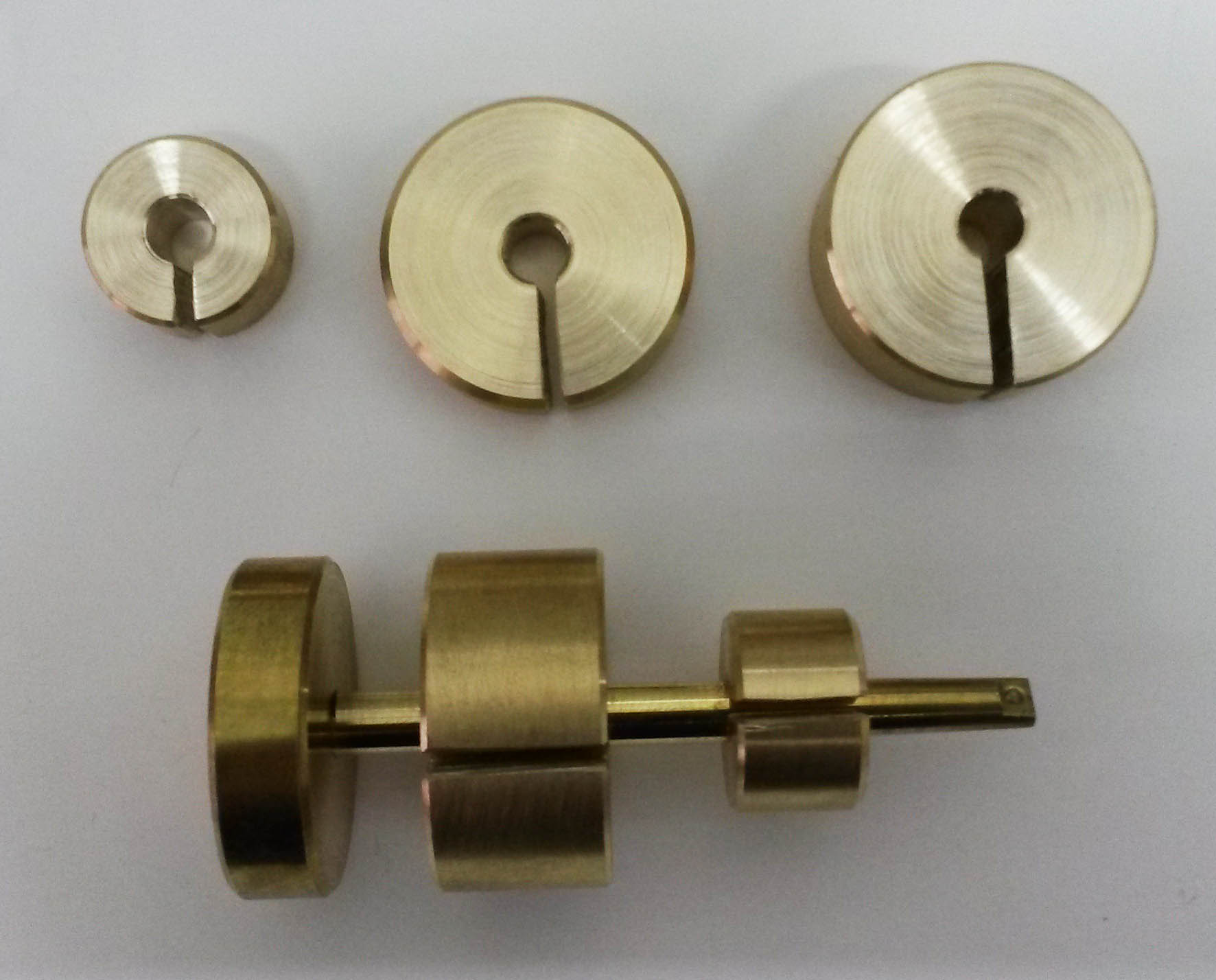 Set de masas ranuradas
