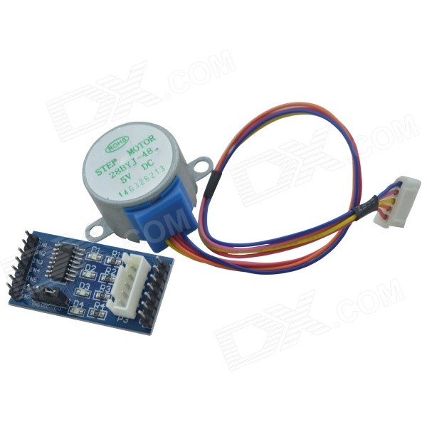 Motor de pasos 28BYJ-48 con driver ULN2003
