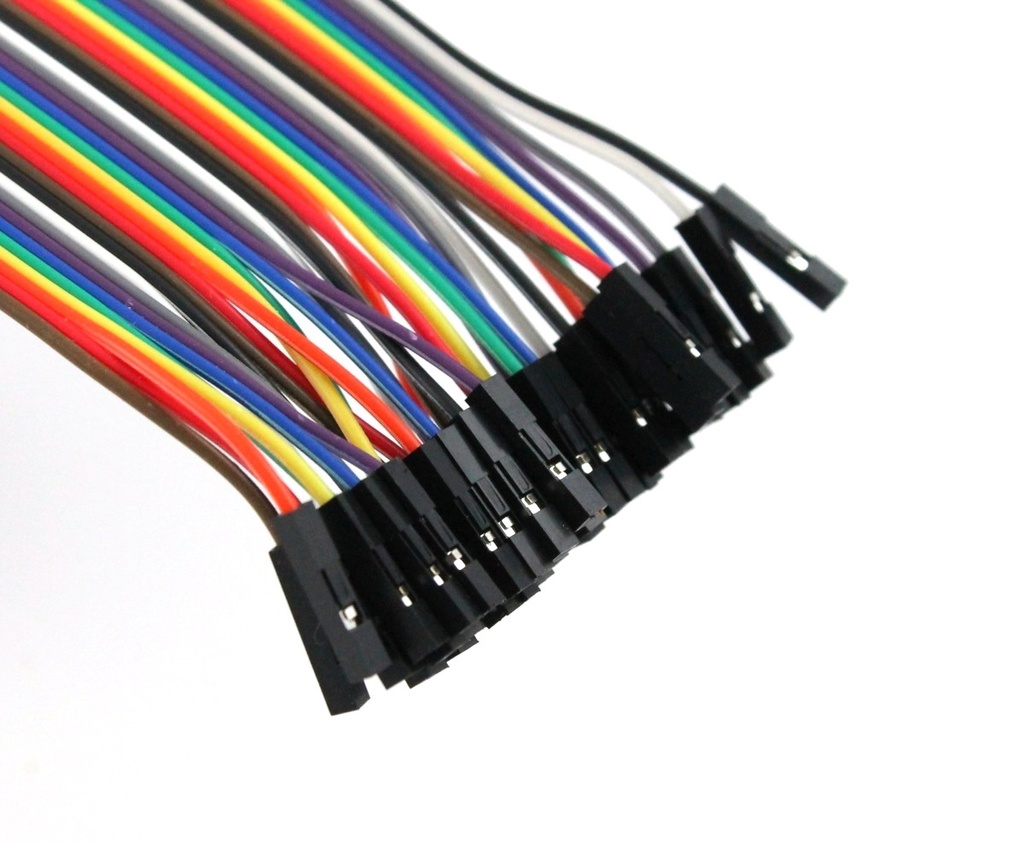 Tira 40u cables hembra hembra