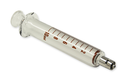 Jeringa vidrio 10ml