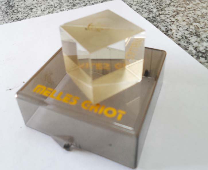 Cubo divisor de haz 30x30mm