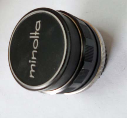 Objetivo Rokkor 58mm 1:1,4