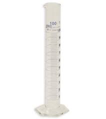 Probeta graduada de vidrio de 100ml