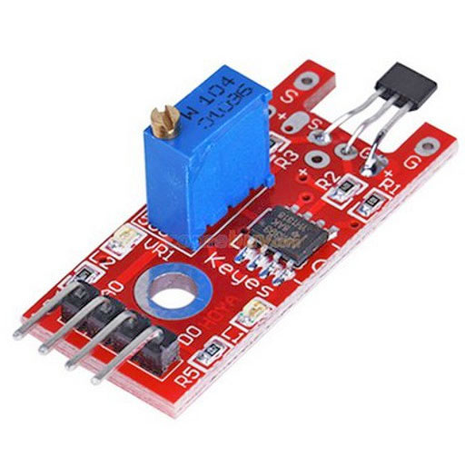 Linear Magnetic Hall Sensor (Arduino)