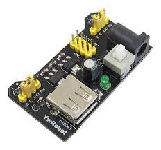Módulo fuente para protoboard con salida Usb - Arduino -